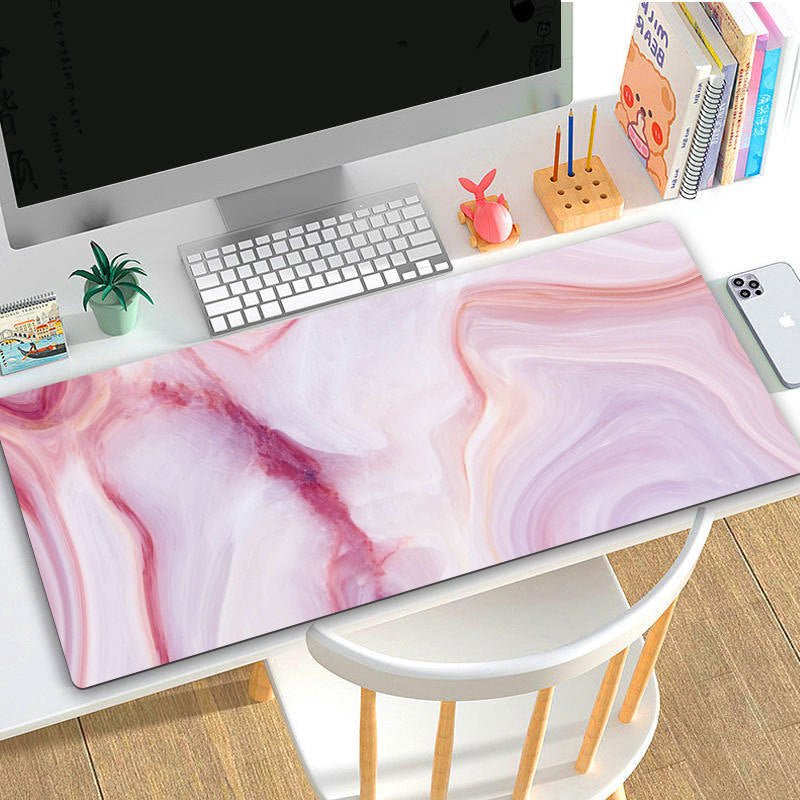 tappetino allungabile marmo mouse ufficio casa design precisione