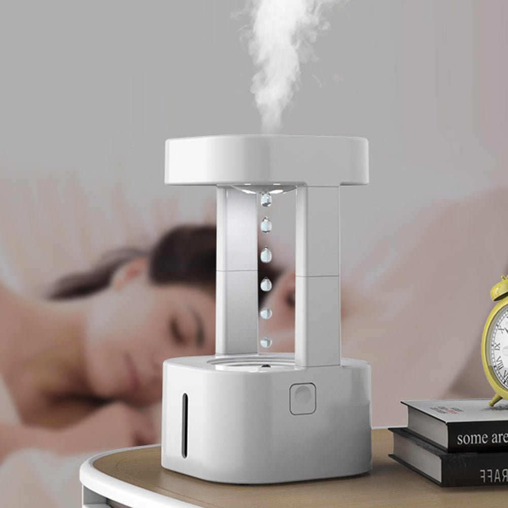 Dispositivo umidificatore con effetto antigravità e nebulizzazione, perfetto per ogni ambiente