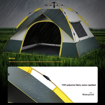 Tenda automatica 3-4 persone campeggio famiglia outdoor