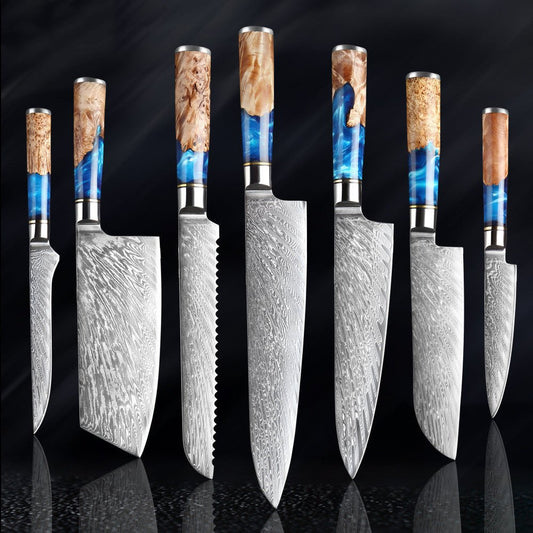 Coltello damasco edizione speciale - Lama artigianale premium