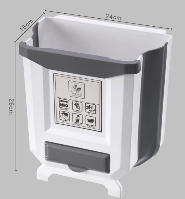 Wall basket pieghevole - Cestino cucina organizzazione moderna