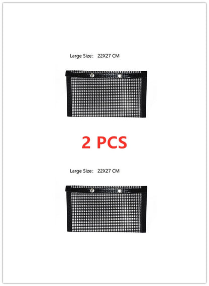 Grill Mesh Bag Riutilizzabile – Borsa Antiaderente per BBQ, Cottura Facile e Senza Sporco