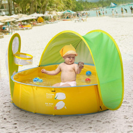 Tenda spiaggia piscina protezione sole estiva portatile outdoor