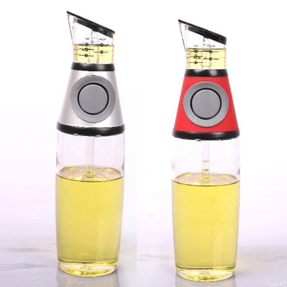 Bottiglia olio vetro - 500ml misurabile soia utensili