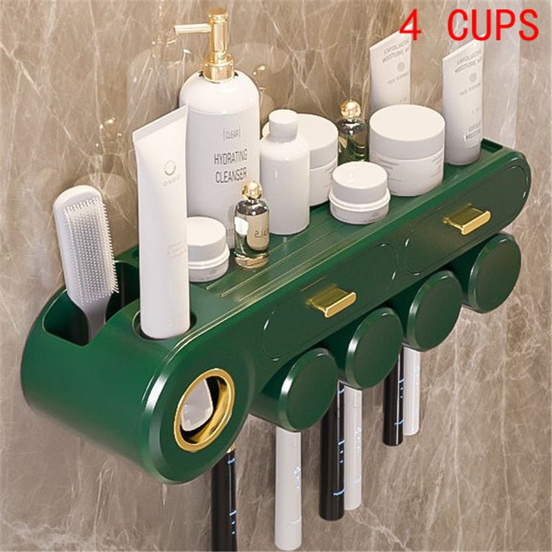  Distributore dentifricio pratico - Bagno automatico elegante
