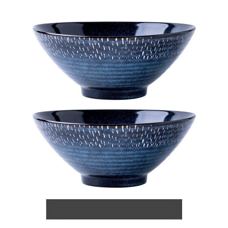 Set ciotole ceramica filo stellato - servizio completo