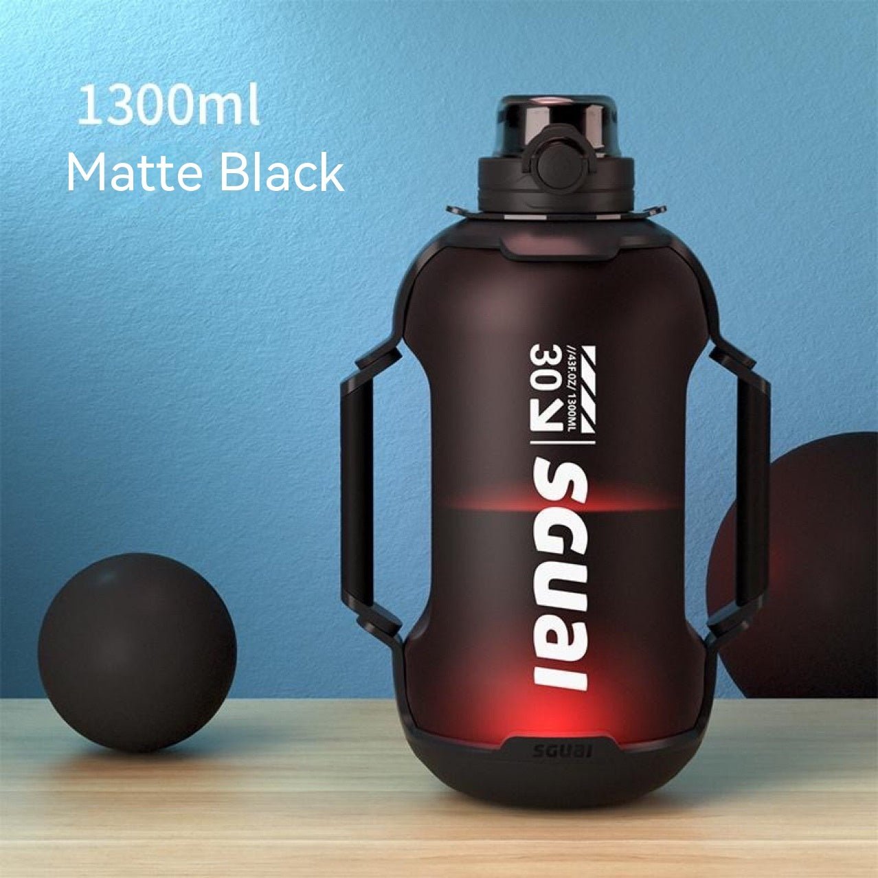 Bottiglia T30 intelligente in uso durante allenamento fitness palestra