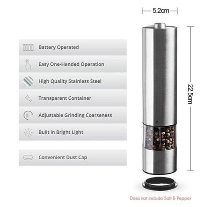 Grinder cucina elettrico - Macinino inox facile