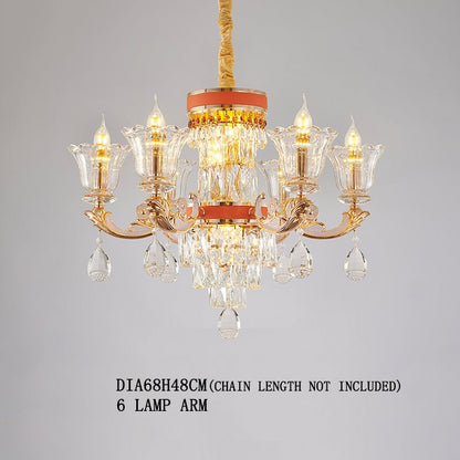 Cristalli lampadario riflessi - giochi di luce spettacolari
