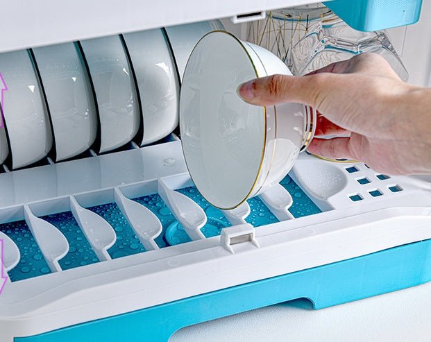 Contenitore disinfezione UV - Stoviglie cucina doppio strato