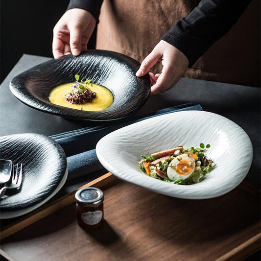 Ciotola ceramica lusso forma strana - design creativo alta qualità