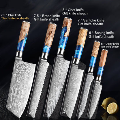 Coltello damasco design - Edizione speciale lusso