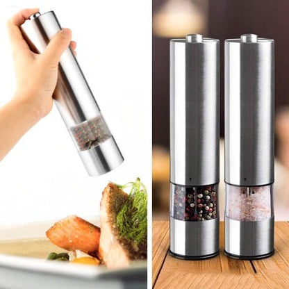 Electric grinder inox - Macinino spezie cucina moderna