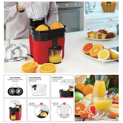 Due estrattori casa - Arancia succo spremiagrumi eleganti