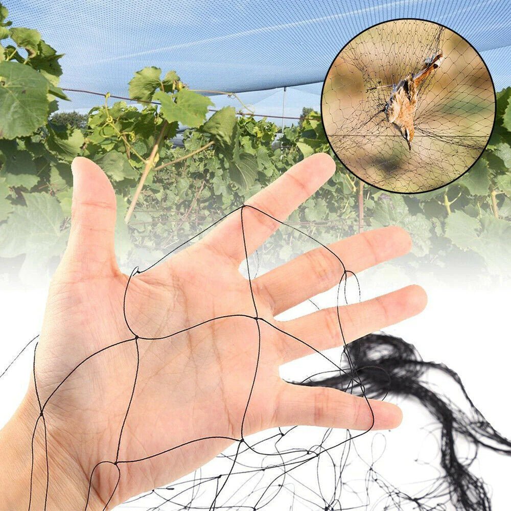 rete protezione uccelli 10m giardino colture piante frutti resistente