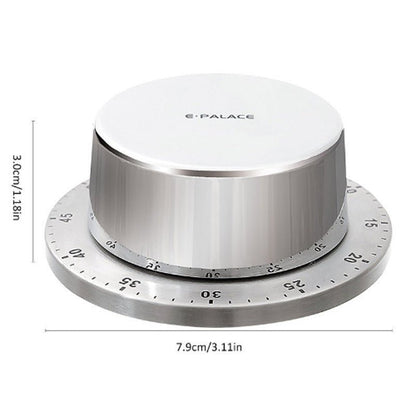 Timer cucina acciaio - Meccanico sveglia promemoria preciso