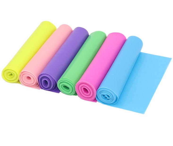 cinghia elastica tpe ecologica yoga fitness accessorio stretching