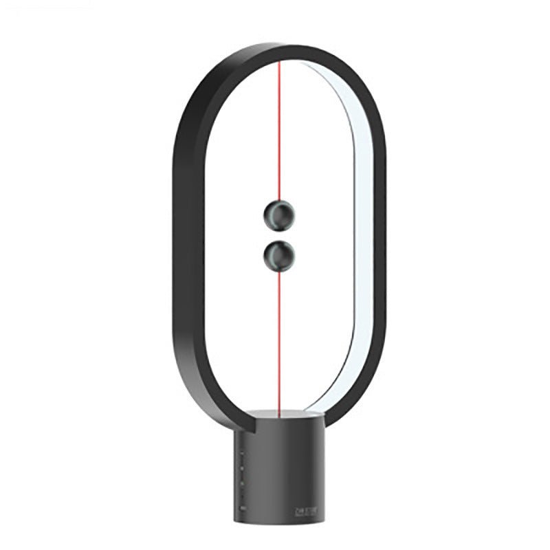 Lampada magnetica intelligente - vista dall'alto del design circolare