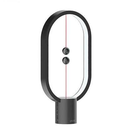 Lampada magnetica intelligente - vista dall'alto del design circolare