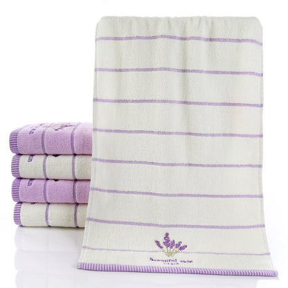 Face towel ricamato - Asciugamano cotone 32 fili