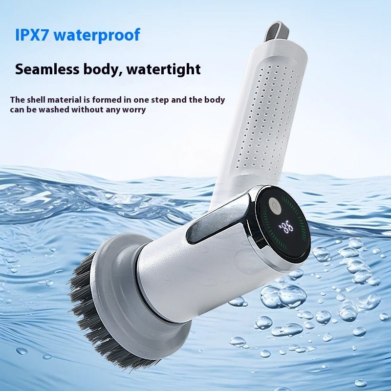 Smart electric brush - Spazzola display intelligente casa
