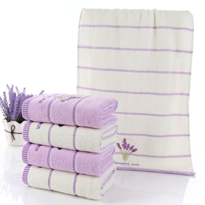Face towel cotone ricamato - Asciugamano viso premium