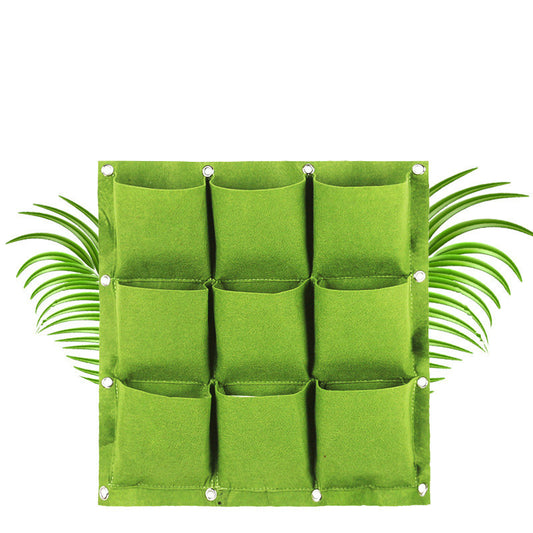 Wall-mounted Felt Planting Bag Manufacturers Supply Multiple Plant Planting Bags