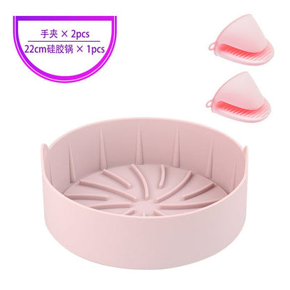 Sostituzione del contenitore in silicone per friggitrice ad aria con i rivestimenti in carta da forno. Non è più necessario pulire il cestello dopo l'uso della friggitrice ad aria. Friggitrici ad aria sicura per alimenti, accessori per forno.