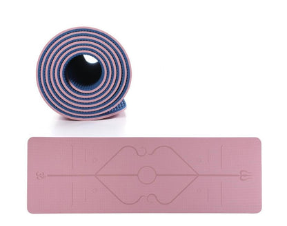 Tappeto yoga TPE 183x61 cm spessore ideale comfort stabilità