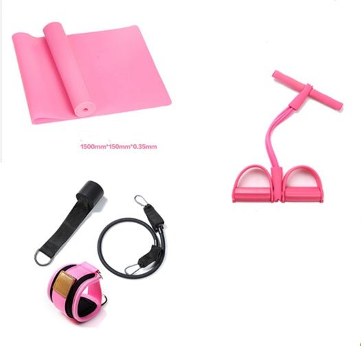 cinghia elastica yoga fitness tpe ecologica accessorio resistenza