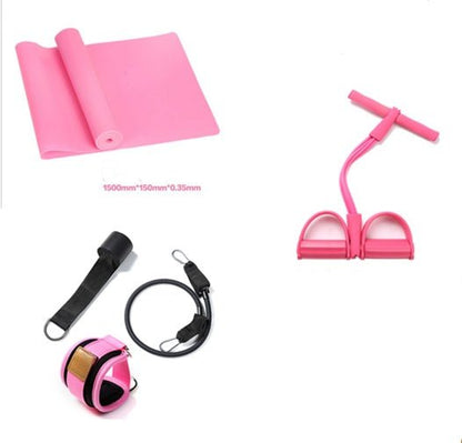 cinghia elastica yoga fitness tpe ecologica accessorio resistenza