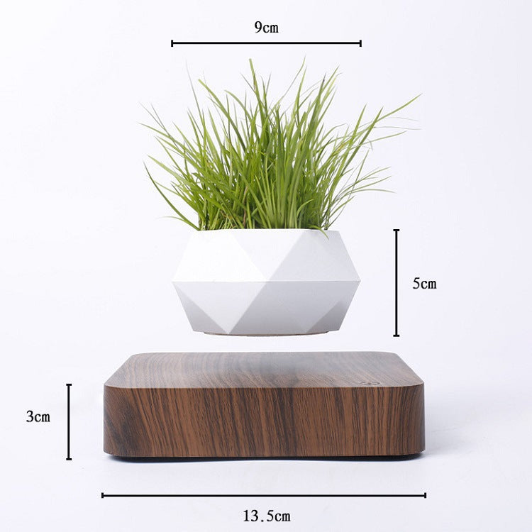 Vaso per piante a levitazione magnetica