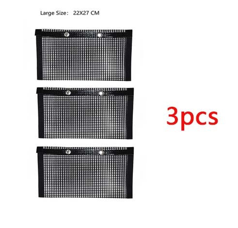 Grill Mesh Bag Riutilizzabile – Borsa Antiaderente per BBQ, Cottura Facile e Senza Sporco