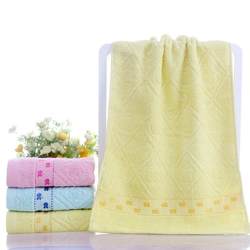Cotton face towel - Asciugamano viso cotone naturale