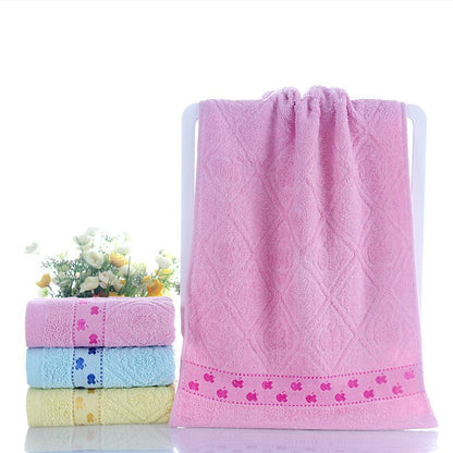 Asciugamano viso naturale - Cotone morbido bagno