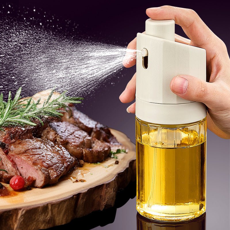 Bottiglia olio 2 in 1 - iniettore per barbecue e cucina