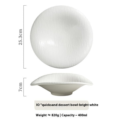 Ciotola artistica ceramica - lusso leggero design unico