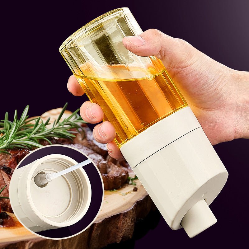 Dispensatore olio vetro - perfetto per condimenti cucina