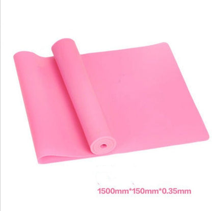cinghia yoga fitness elastica tpe ecologica stretching resistenza