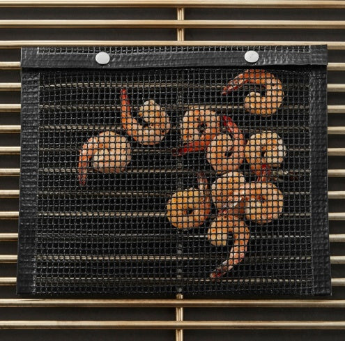 Grill Mesh Bag Riutilizzabile – Borsa Antiaderente per BBQ, Cottura Facile e Senza Sporco