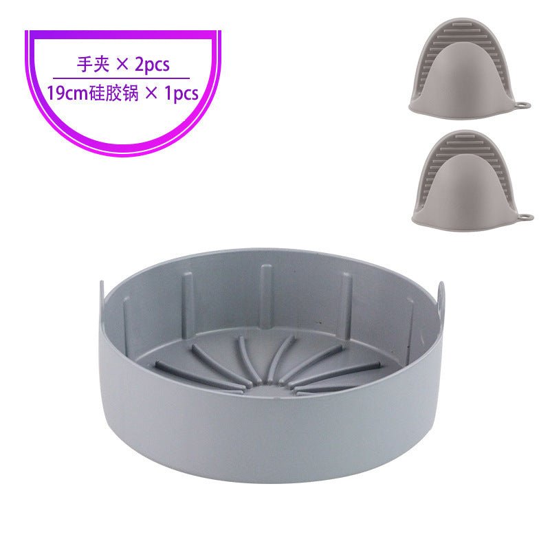Sostituzione del contenitore in silicone per friggitrice ad aria con i rivestimenti in carta da forno. Non è più necessario pulire il cestello dopo l'uso della friggitrice ad aria. Friggitrici ad aria sicura per alimenti, accessori per forno.