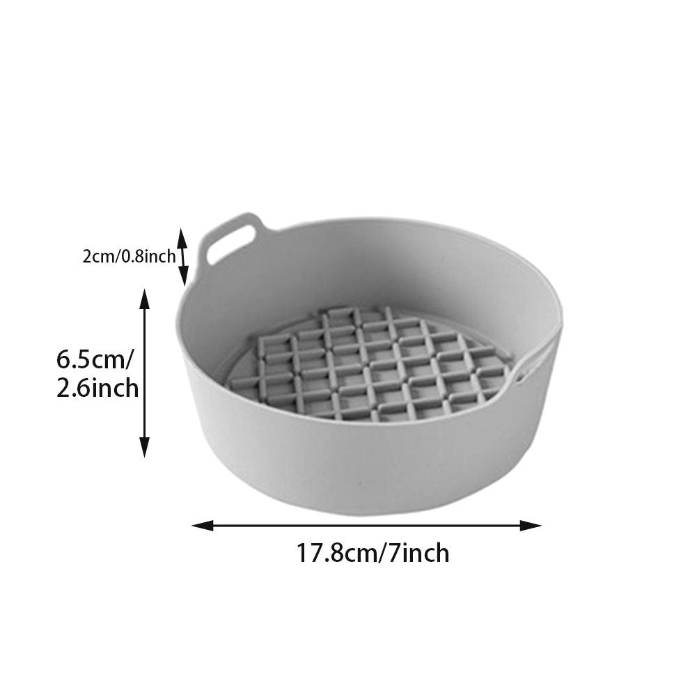 Sostituzione del contenitore in silicone per friggitrice ad aria con i rivestimenti in carta da forno. Non è più necessario pulire il cestello dopo l'uso della friggitrice ad aria. Friggitrici ad aria sicura per alimenti, accessori per forno.