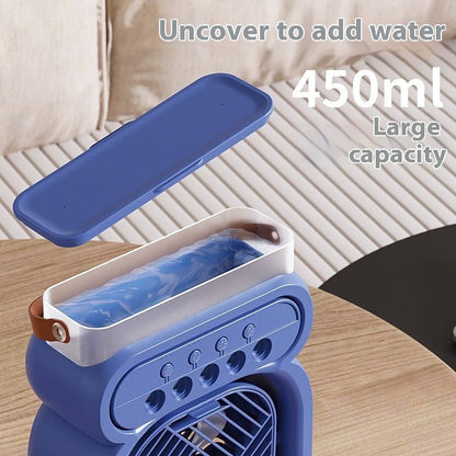 Umidificatore condizionatore 3 in 1 con serbatoio acqua rimovibile