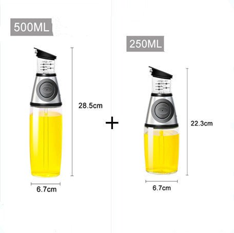 Glass bottle completa - Bottiglia vetro 500ml cucina