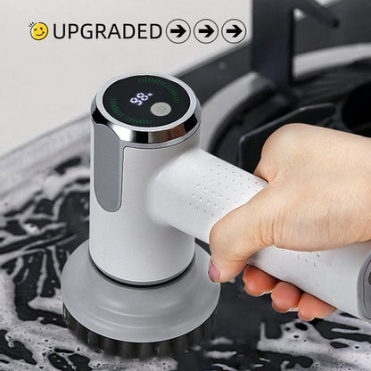 Spazzola elettrica multifunzione - Display intelligente pulizia smart