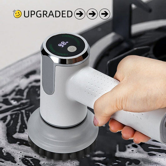 Spazzola elettrica multifunzione - Display intelligente pulizia smart