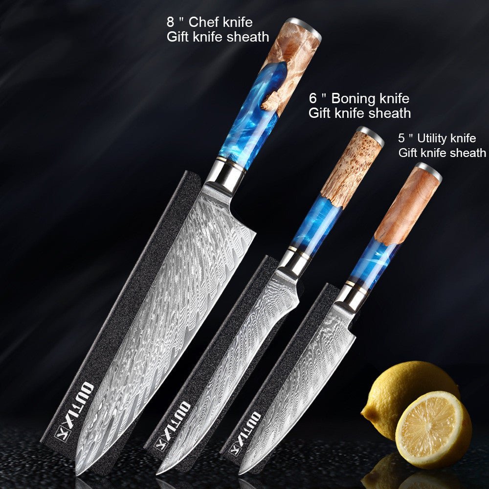 Damascus knife collezione - Coltello vestito elegante