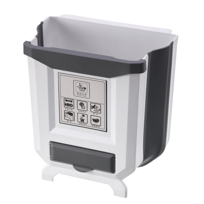 Wall organizer pieghevole - Cestino cucina contemporaneo