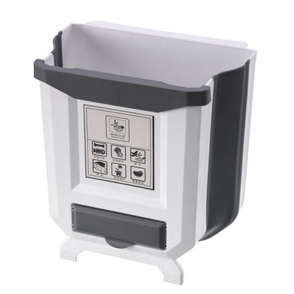 Wall organizer pieghevole - Cestino cucina contemporaneo