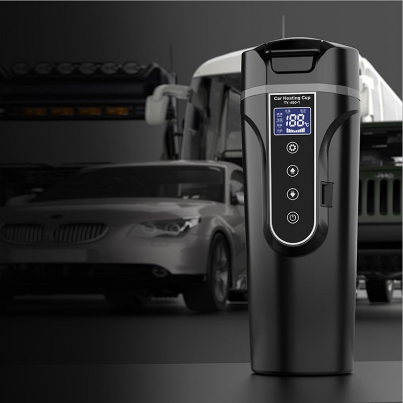 Portable thermos display - Bottiglia termica viaggio smart